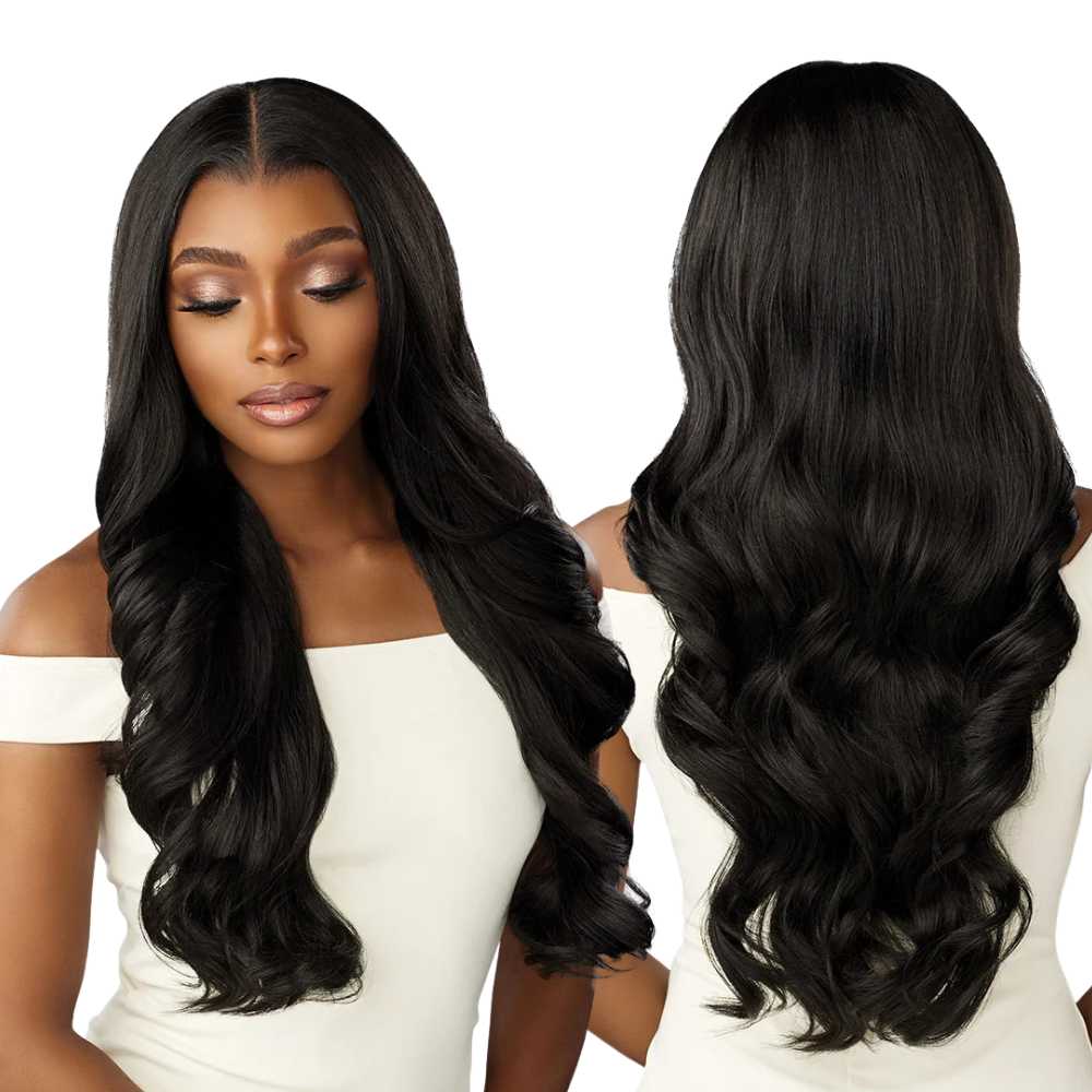 Sensationnel Crowned Edge Synthetic HD Lace Front Wig - Wavy 26"