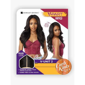 Sensationnel Curls Kinks & Co V-Part Wig - V-Unit 2