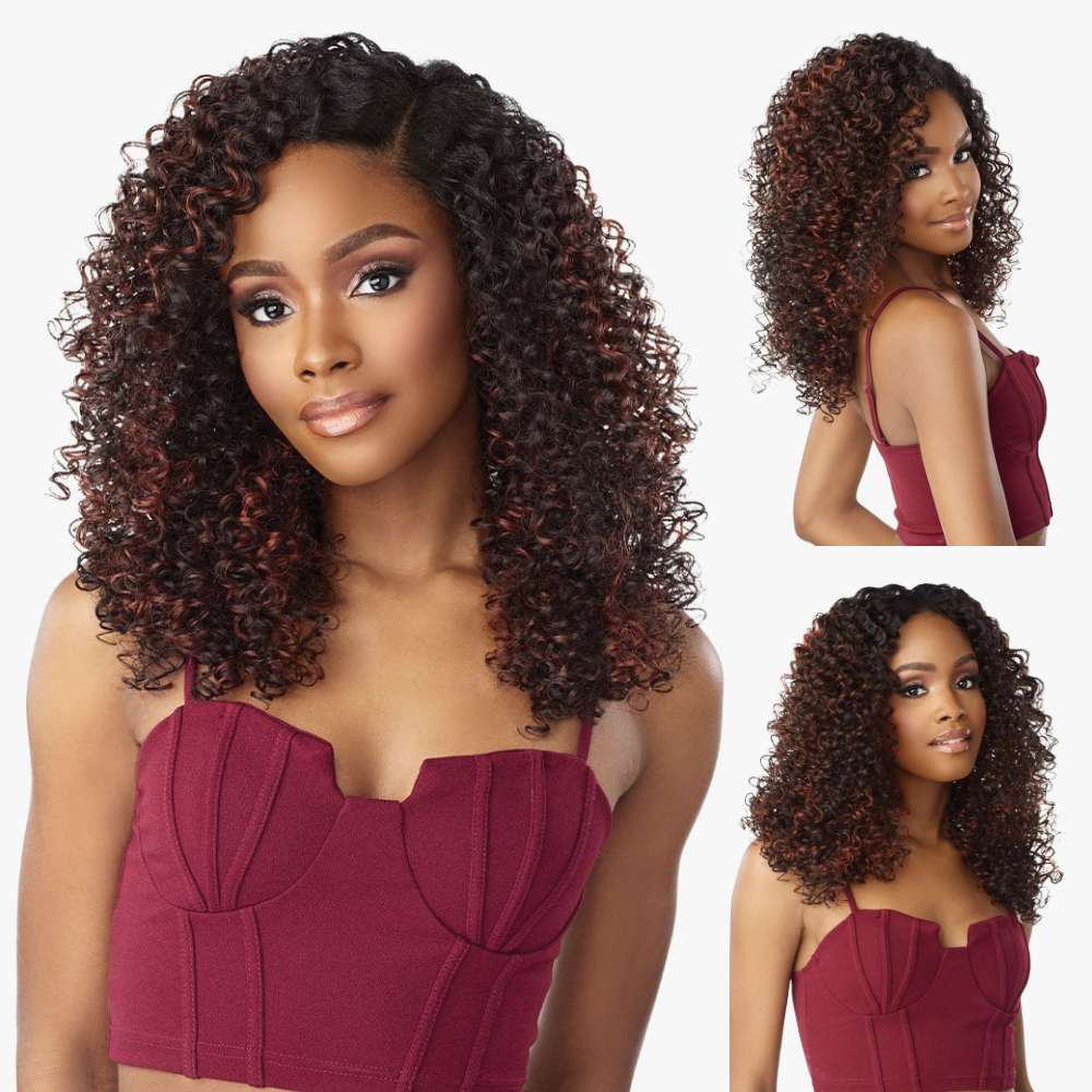 Sensationnel Curls Kinks & Co V-Part Wig - V-Unit 5