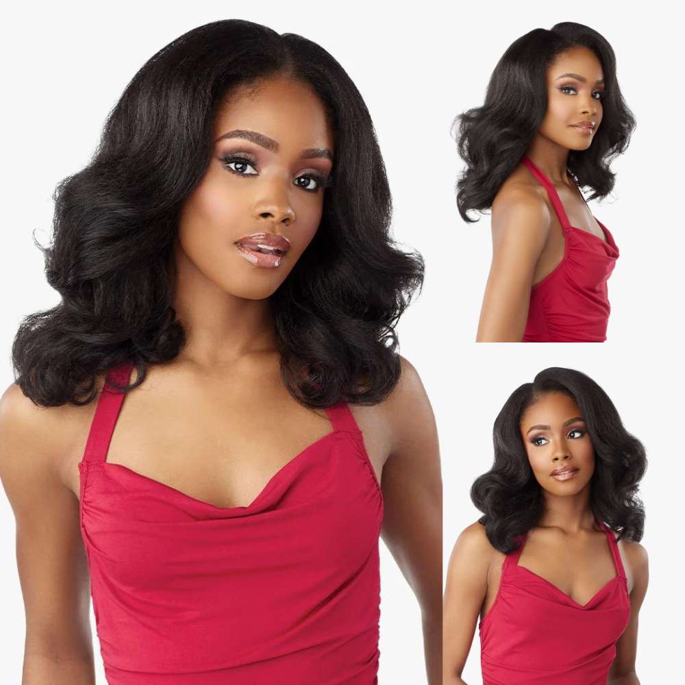 Sensationnel Curls Kinks & Co V-Part Wig - V-Unit 6