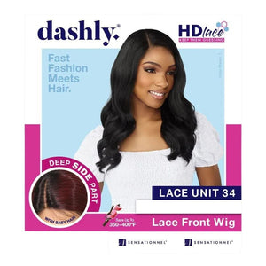 Sensationnel Dashly HD Lace Front Wig - Lace Unit 34