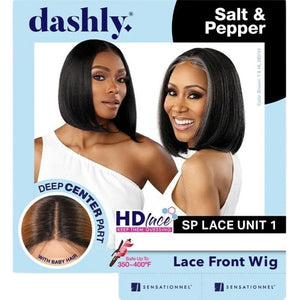 Sensationnel Dashly HD Lace Wig Salt & Pepper - SP Unit 1