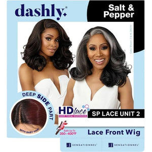 Sensationnel Dashly HD Lace Wig Salt & Pepper - SP Unit 2