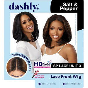 Sensationnel Dashly HD Lace Wig Salt & Pepper - SP Unit 3