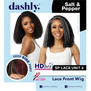 Sensationnel Dashly HD Lace Wig Salt & Pepper - SP Unit 4