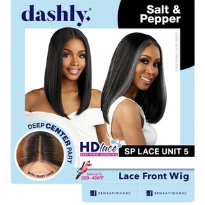 Sensationnel Dashly HD Lace Wig Salt & Pepper - SP Unit 5