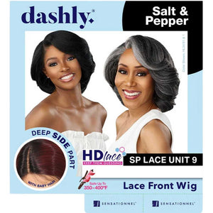 Sensationnel Dashly HD Lace Wig Salt & Pepper - SP Unit 9