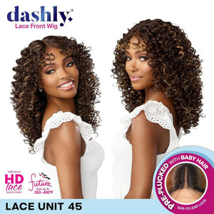 Sensationnel Dashly Synthetic Lace Front Wig - Lace Unit 45