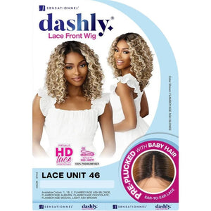 Sensationnel Dashly Synthetic Lace Front Wig - Lace Unit 46
