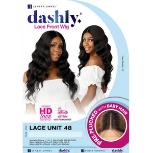 Sensationnel Dashly Synthetic Lace Front Wig - Lace Unit 48