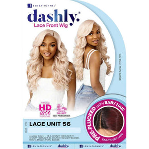 Sensationnel Dashly Synthetic Lace Front Wig - Lace Unit 56