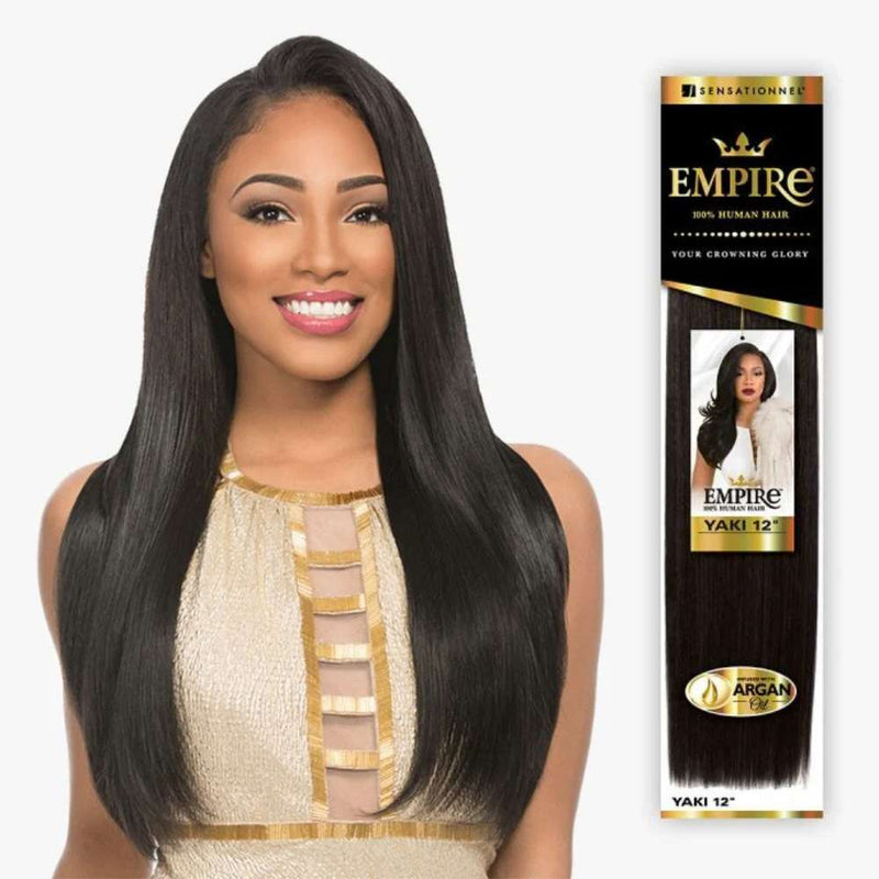Sensationnel Empire 100% Human Hair Weave - Yaki