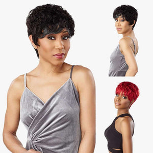 Sensationnel Empire Salt & Pepper Human Hair Wig - Kori