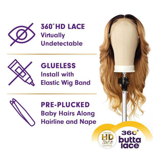 Sensationnel Glueless 360° HD Lace Wig - Butta 360 Unit 2