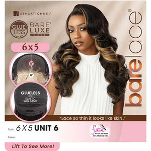 Sensationnel Glueless Bare Luxe Lace Frontal Wig - 6X5 Unit 6