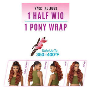 Sensationnel Instant Up & Down (Half Wig + Pony Wrap) - UD 18