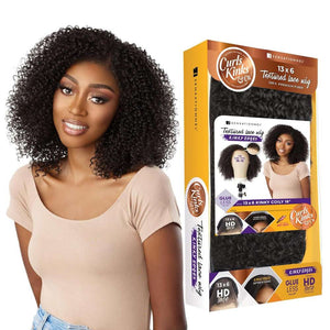 Sensationnel Kinky Edges 13x6 HD Lace Wig - Kinky Coily 16"