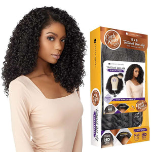 Sensationnel Kinky Edges 13x6 HD Lace Wig - Kinky Curly 18"