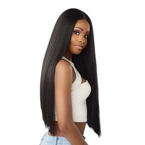 Sensationnel Kinky Edges 13x6 HD Lace Wig - Kinky Silk Pressed 26"