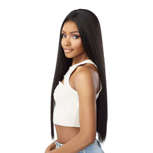 Sensationnel Kinky Edges 13x6 HD Lace Wig - Kinky Silk Pressed 26"