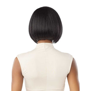 Sensationnel Kinky Edges Synthetic 13x6 HD Lace Wig - Kinky Bob 9"