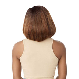 Sensationnel Kinky Edges Textured Lace Wig - Y-Part Kinky Chic Bob 12"