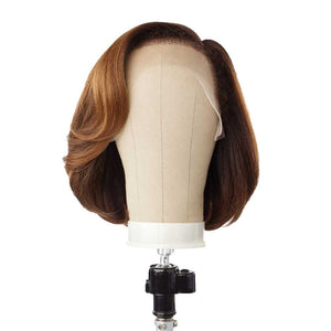 Sensationnel Kinky Edges Textured Lace Wig - Y-Part Kinky Chic Bob 12"