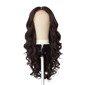 Sensationnel Kinky Edges Textured Lace Wig - Y-Part Kinky Loose Spiral 24"