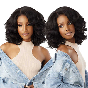 Sensationnel Kinky Edges Textured Lace Wig - Y-Part Kinky Volume Curl 14"