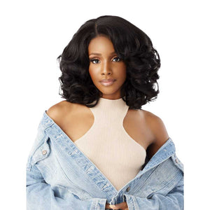 Sensationnel Kinky Edges Textured Lace Wig - Y-Part Kinky Volume Curl 14"