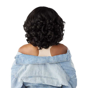 Sensationnel Kinky Edges Textured Lace Wig - Y-Part Kinky Volume Curl 14"