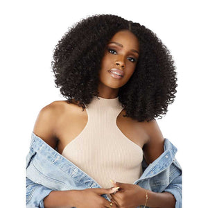 Sensationnel Kinky Edges Textured Lace Wig - Y-Part Kinky Zigzag Curls 14"