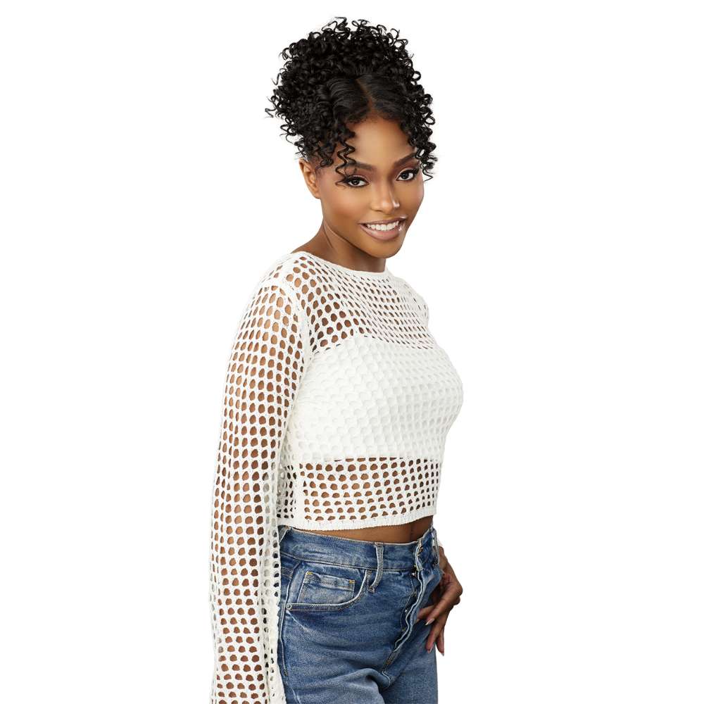 Sensationnel Lulu Bun Drawstring Cap - Updo Unit 4 (HD Lace Parting)