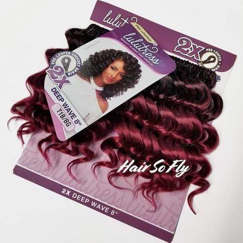 Sensationnel Lulutress Crochet Braid 2x Deep Wave 8