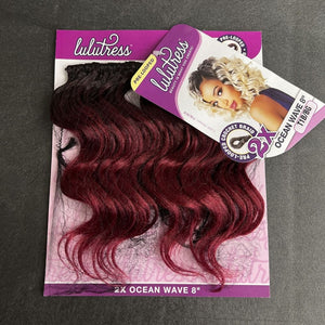 Sensationnel Lulutress Crochet Hair - 2X Ocean Wave 8"
