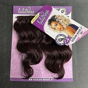 Sensationnel Lulutress Crochet Hair - 2X Ocean Wave 8"