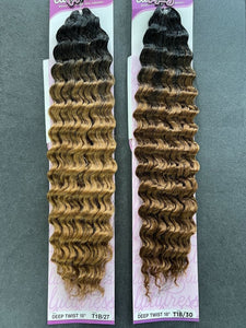 Sensationnel Lulutress Crochet Hair - Deep Twist 18"