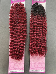 Sensationnel Lulutress Crochet Hair - Island Twist 18"