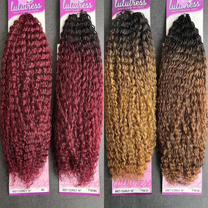 Sensationnel Lulutress Crochet Hair - Wet Curly 18"