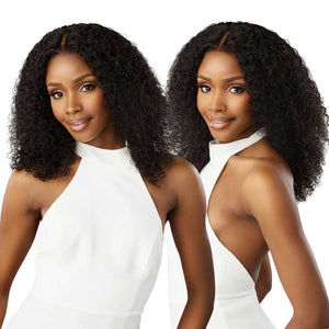 Sensationnel Pearlish 13x4 Frontal HD Lace Human Hair Wig - Burmese Curl 16"