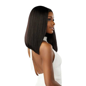 Sensationnel Pearlish 13x4 Frontal HD Lace Human Hair Wig - Straight 16"