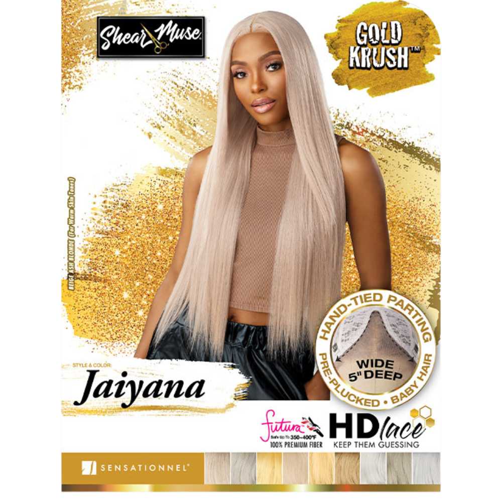 Sensationnel Shear Muse Gold Krush Lace Parting Wig Jaiyana
