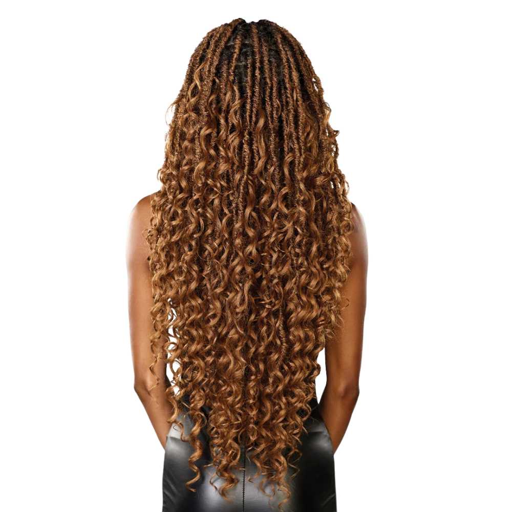 Sensationnel Strand X Synthetic Full Hand-Tied Braided Lace Wig - Unit 4