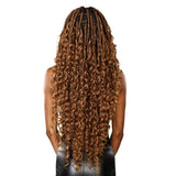 Sensationnel Strand X Synthetic Full Hand-Tied Braided Lace Wig - Unit 4