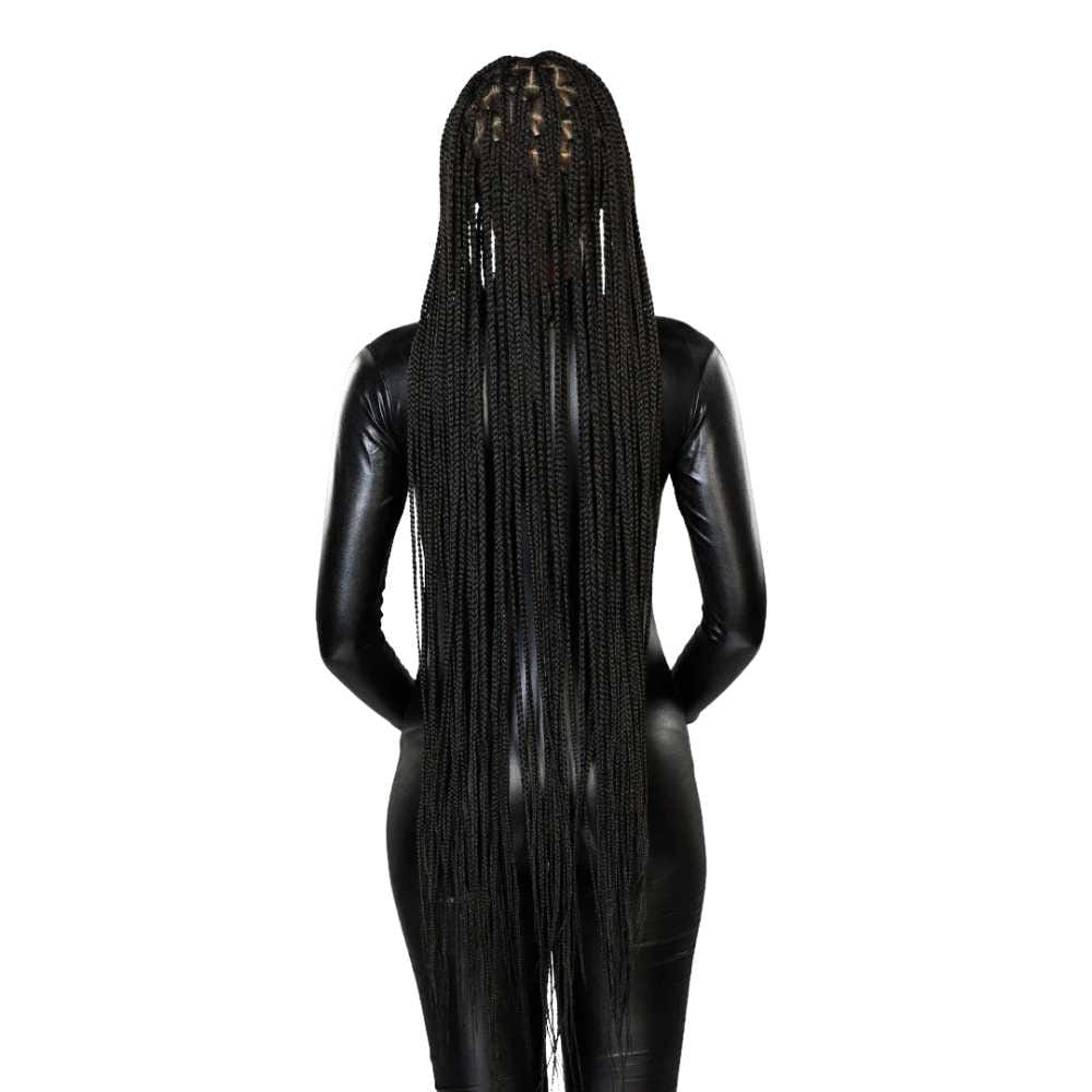Sensationnel Strand X Pre-Braided Lace Wig - Full Hand-Tied Unit 2