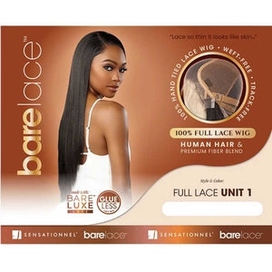 Sensationnel Synthetic Bare Lace Glueless 100% Full Lace Wig - Unit 1