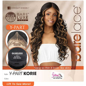 Sensationnel Synthetic Bareluxe Glueless Lace Wig - Y-Part Korie
