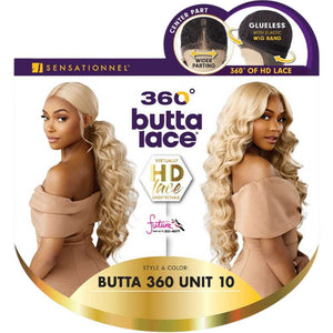 Sensationnel Synthetic Center Part HD Lace Wig - Butta 360 Unit 10