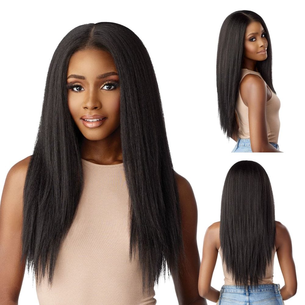 Sensationnel Synthetic Lace Front Wig - 13x6 Kinky Straight 24"