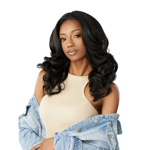 Sensationnel Synthetic Y-Part Kinky Lace Wig - Barrel Curl 20"